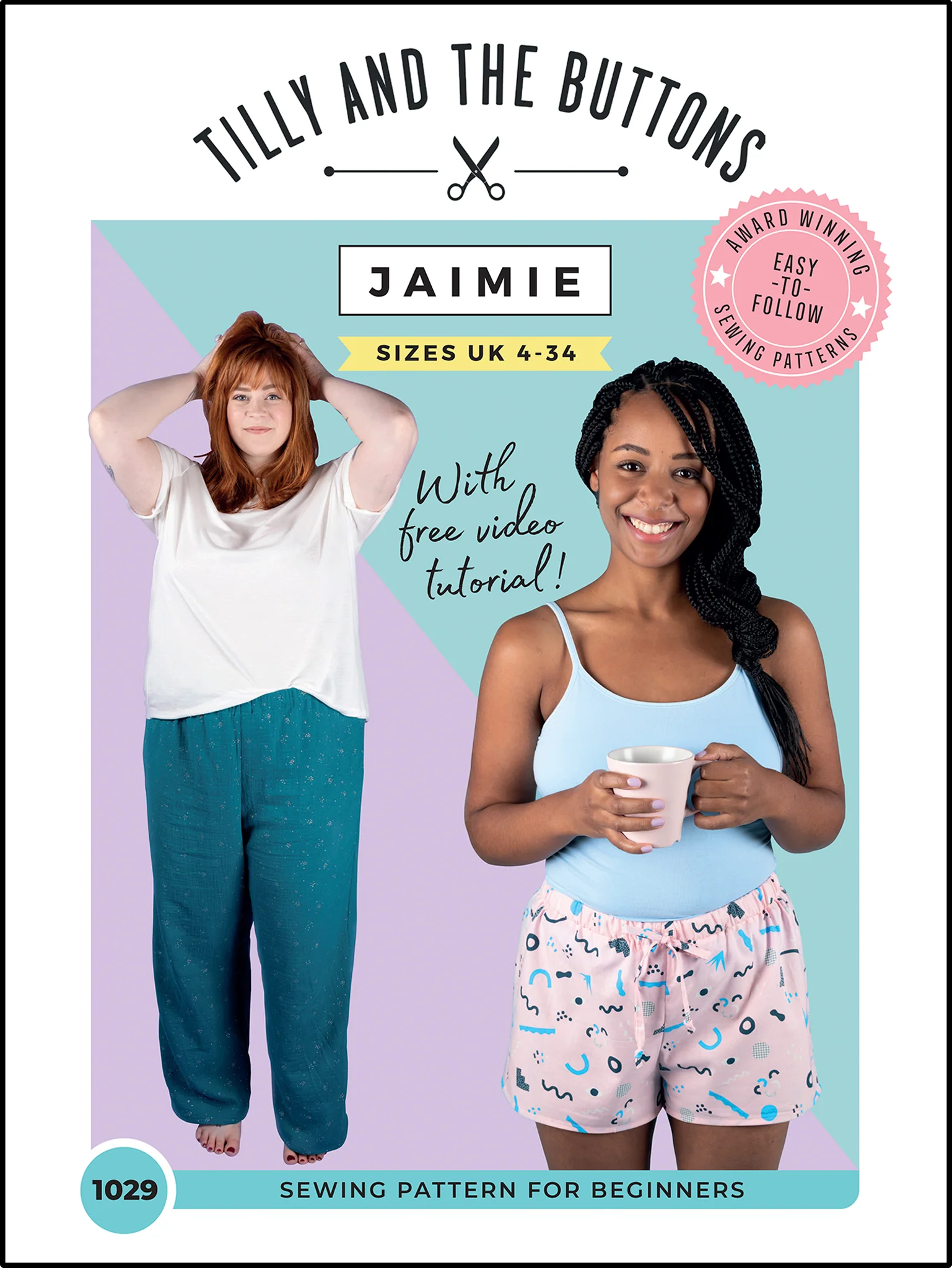 Tilly and the Buttons Jaimie Pyjama Bottoms - Image 17