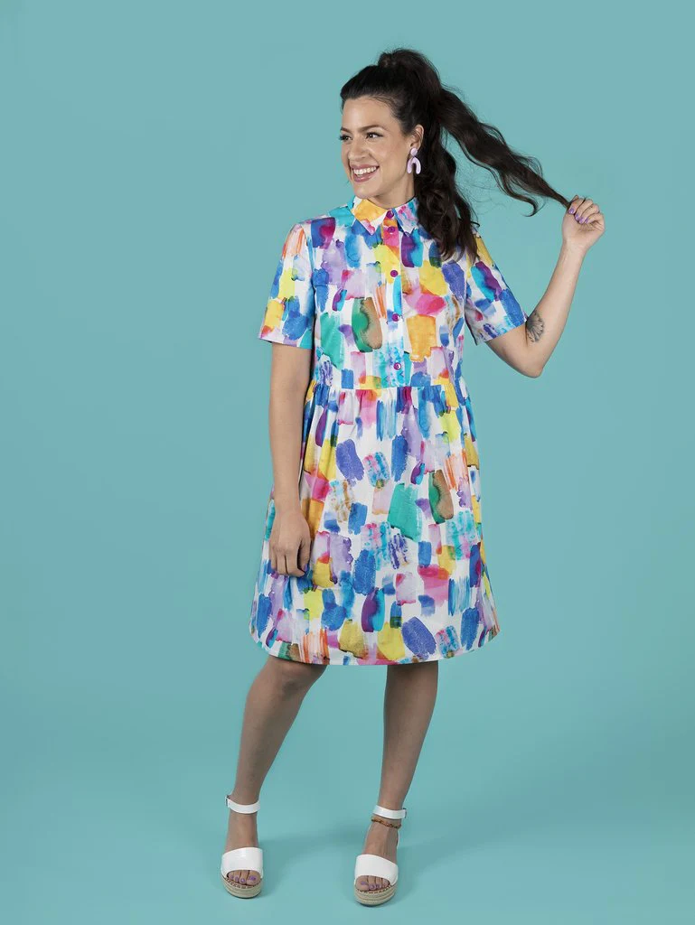 Tilly and the Buttons Lyra Shirt Dress - Image 11