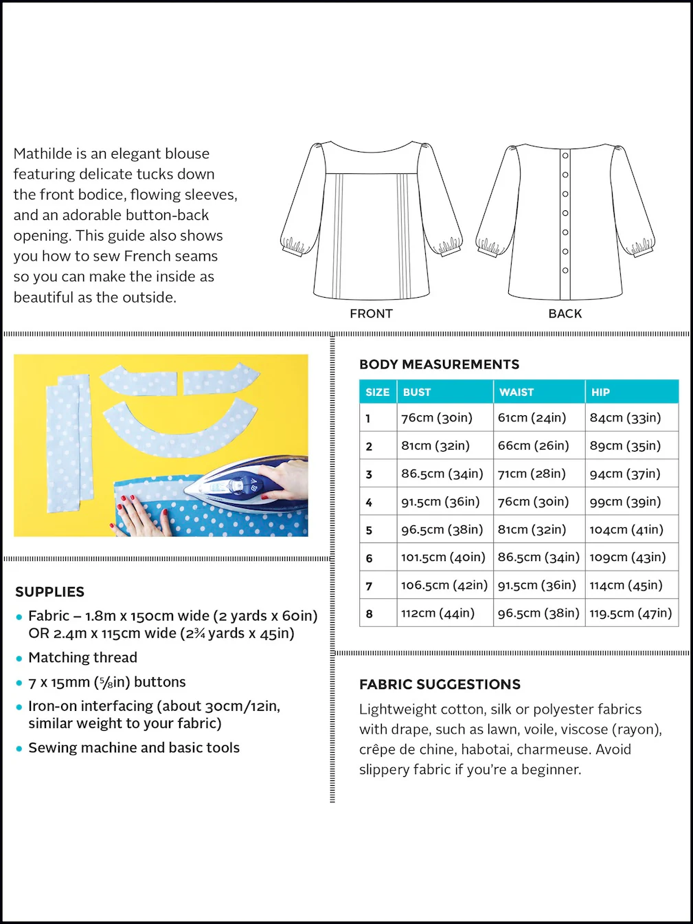 Tilly and the Buttons Mathilde Blouse - Image 10