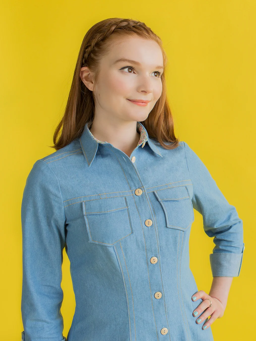 Tilly and the Buttons Rosa Shirt and Shirt Dress - Image 12