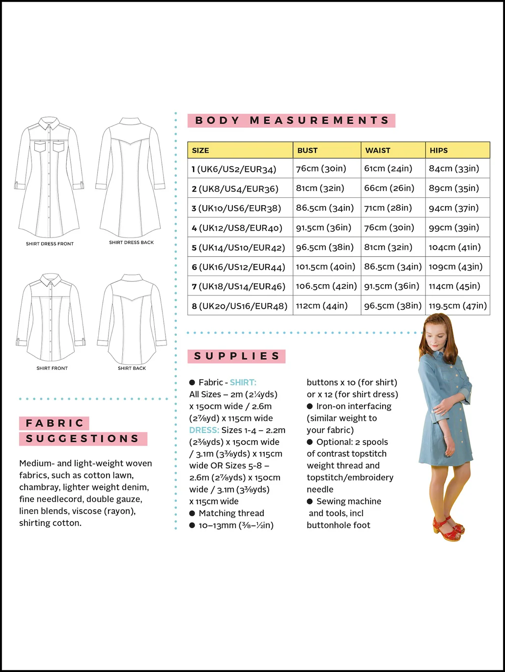 Tilly and the Buttons Rosa Shirt and Shirt Dress - Image 14