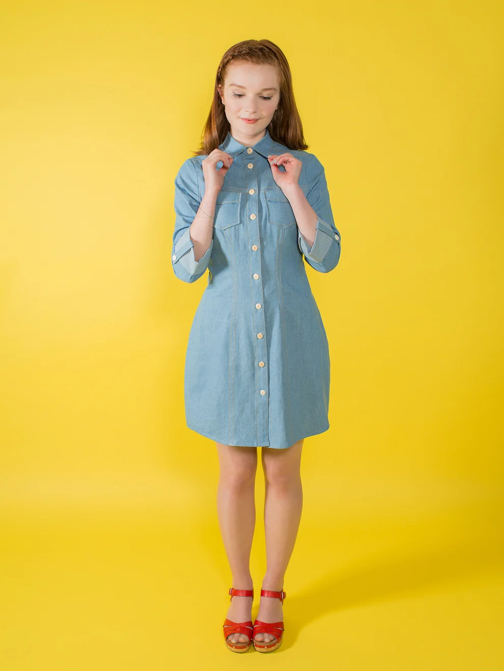 Tilly and the Buttons Rosa Shirt and Shirt Dress - Image 7