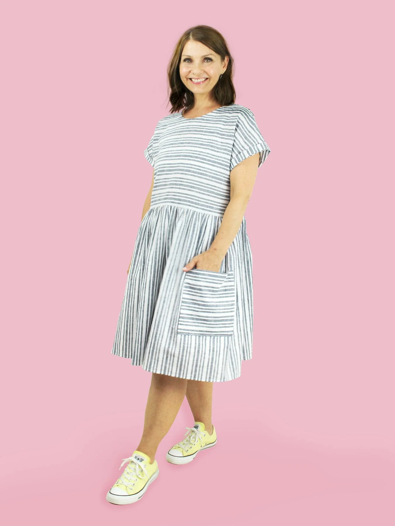 Tilly and the Buttons Stevie Tunic Add-on - Printed copy shop (+£5.00)