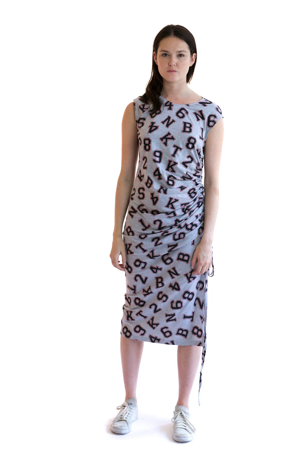 Trend Patterns TPC16 Side Drawstring Dress - Printed copy shop (+£7.00)