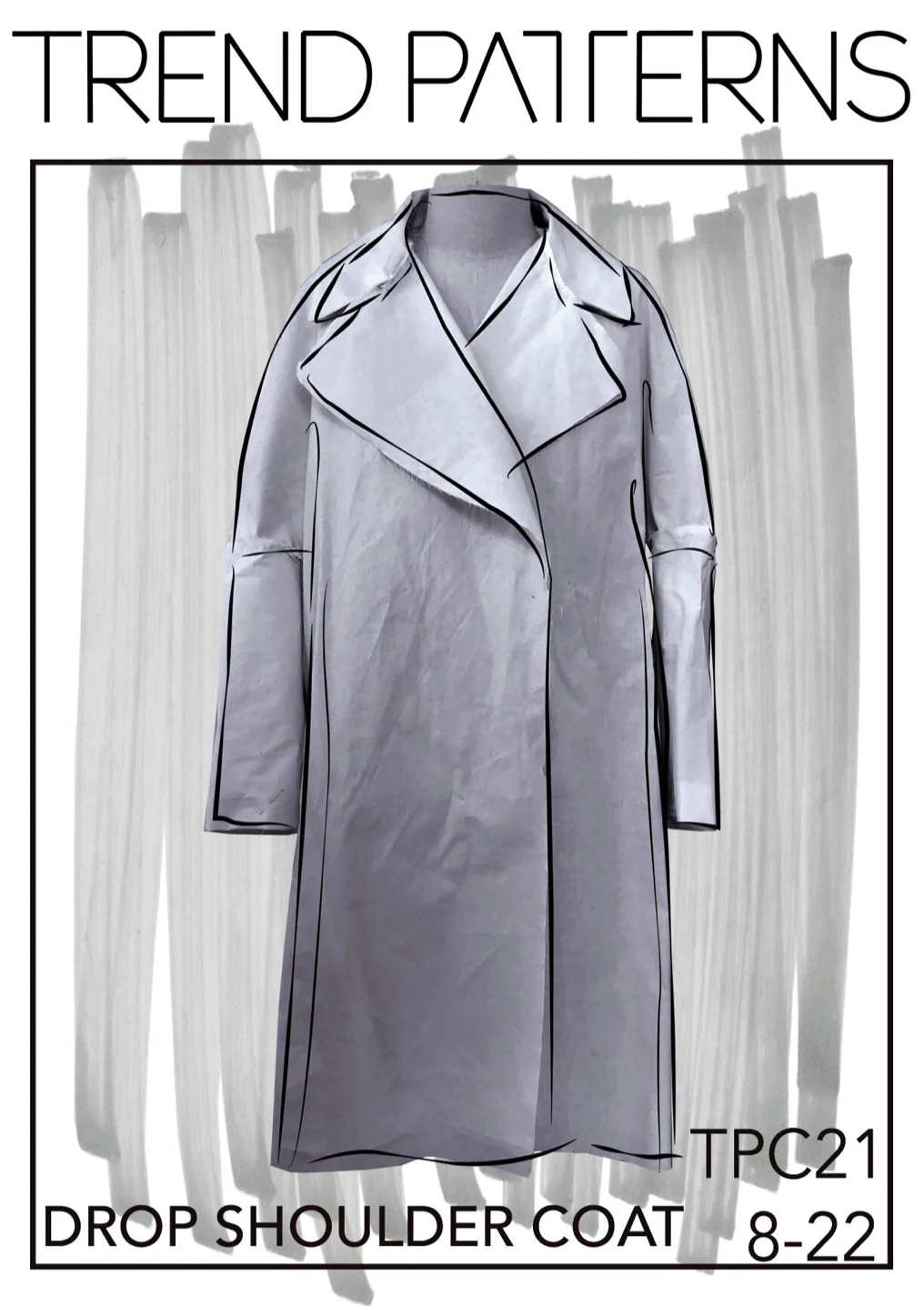 Trend Patterns TPC21 Drop Shoulder Coat - Image 7
