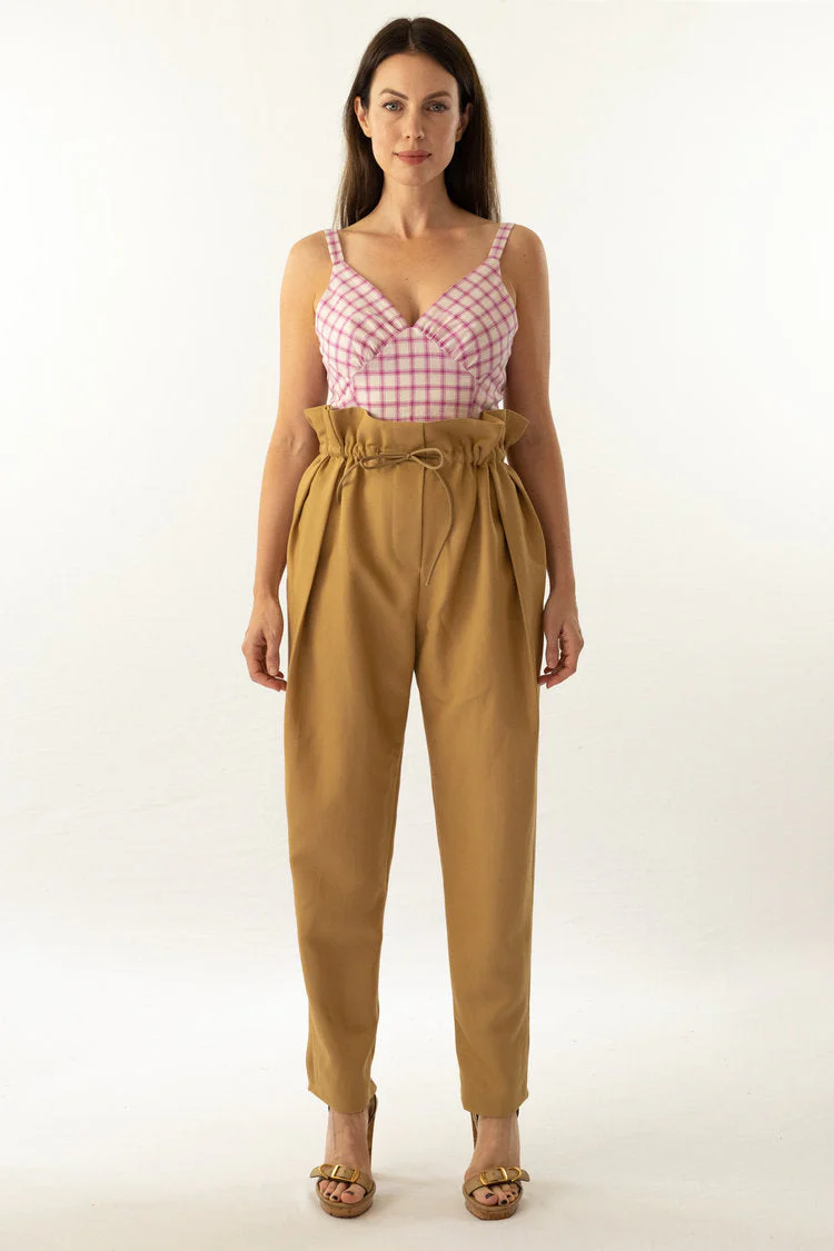Trend Patterns TPC25 Paper Bag Trousers - Printed copy shop (+£7.00)