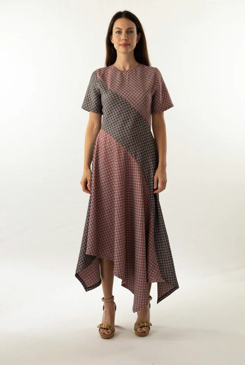 Trend Patterns TPC26 Bias T-Shirt Dress - Image 2