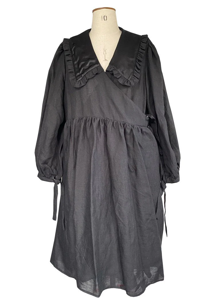 Trend Patterns TPC29 Gathered Wrap Dress - Printed copy shop (+£7.00)
