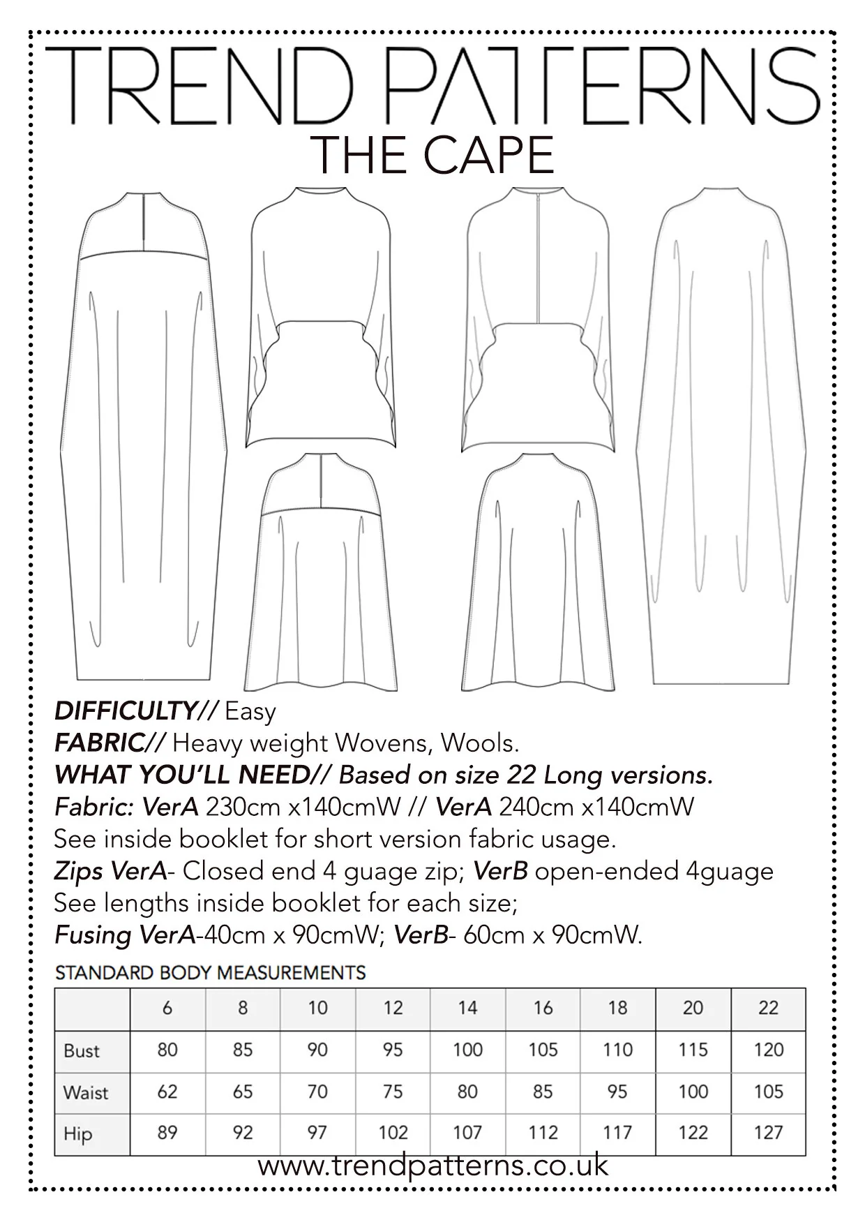 Trend Patterns TPC3 The Cape - Image 11