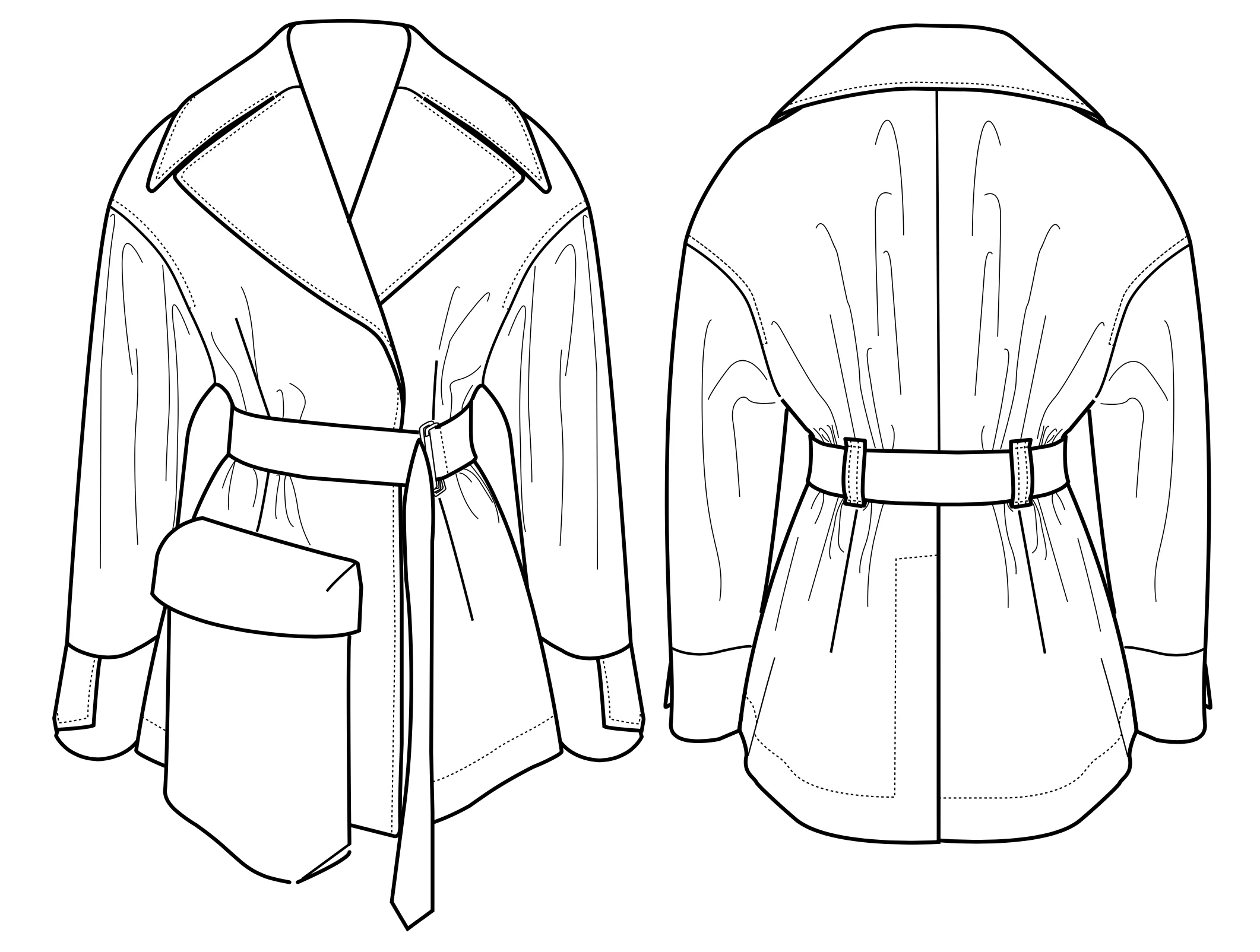 Trend Patterns TPC8 Trench Jacket - Image 6