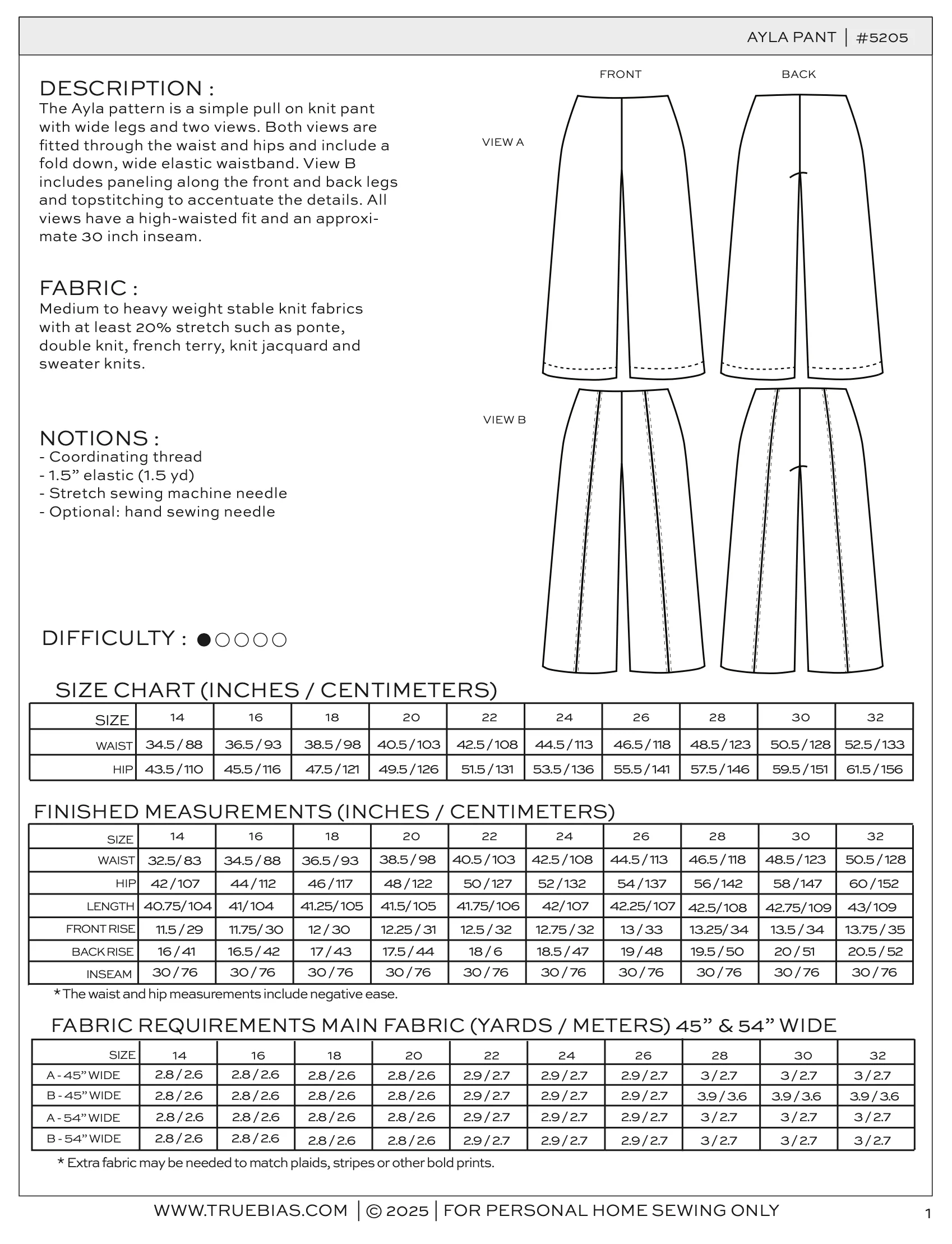 True Bias Ayla Pant - Image 24