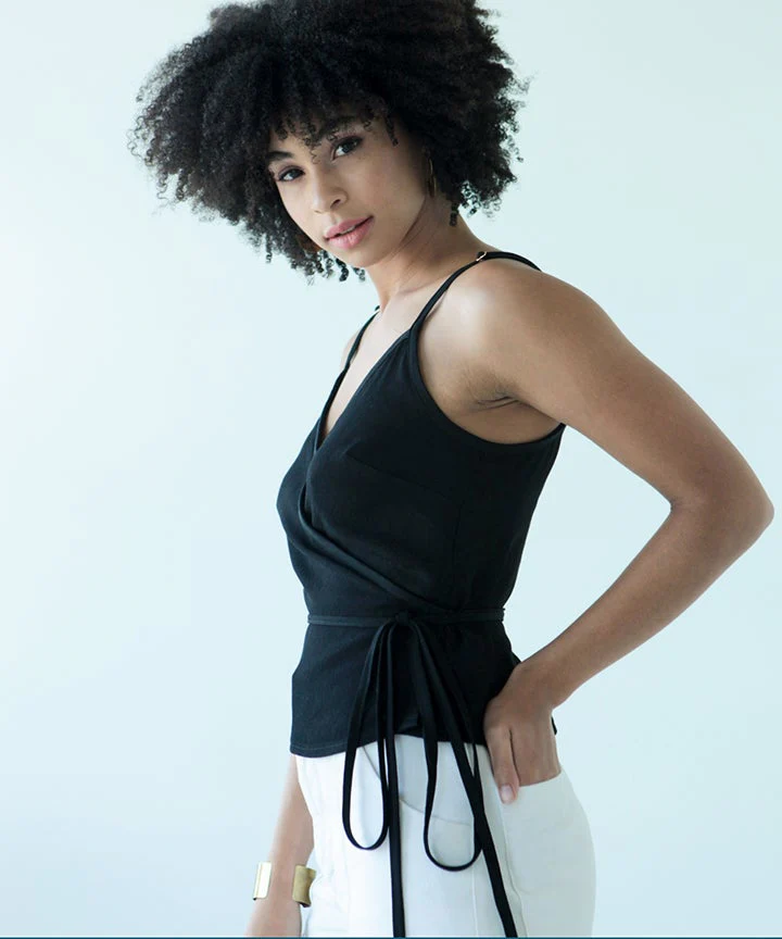 True Bias Calvin Wrap Dress and Top - Image 4