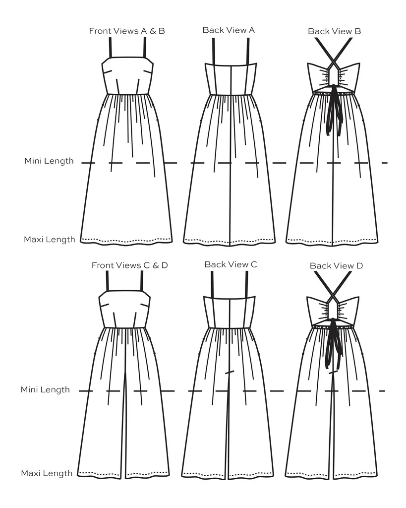 True Bias Darla Dress and Jumpsuit - Image 27