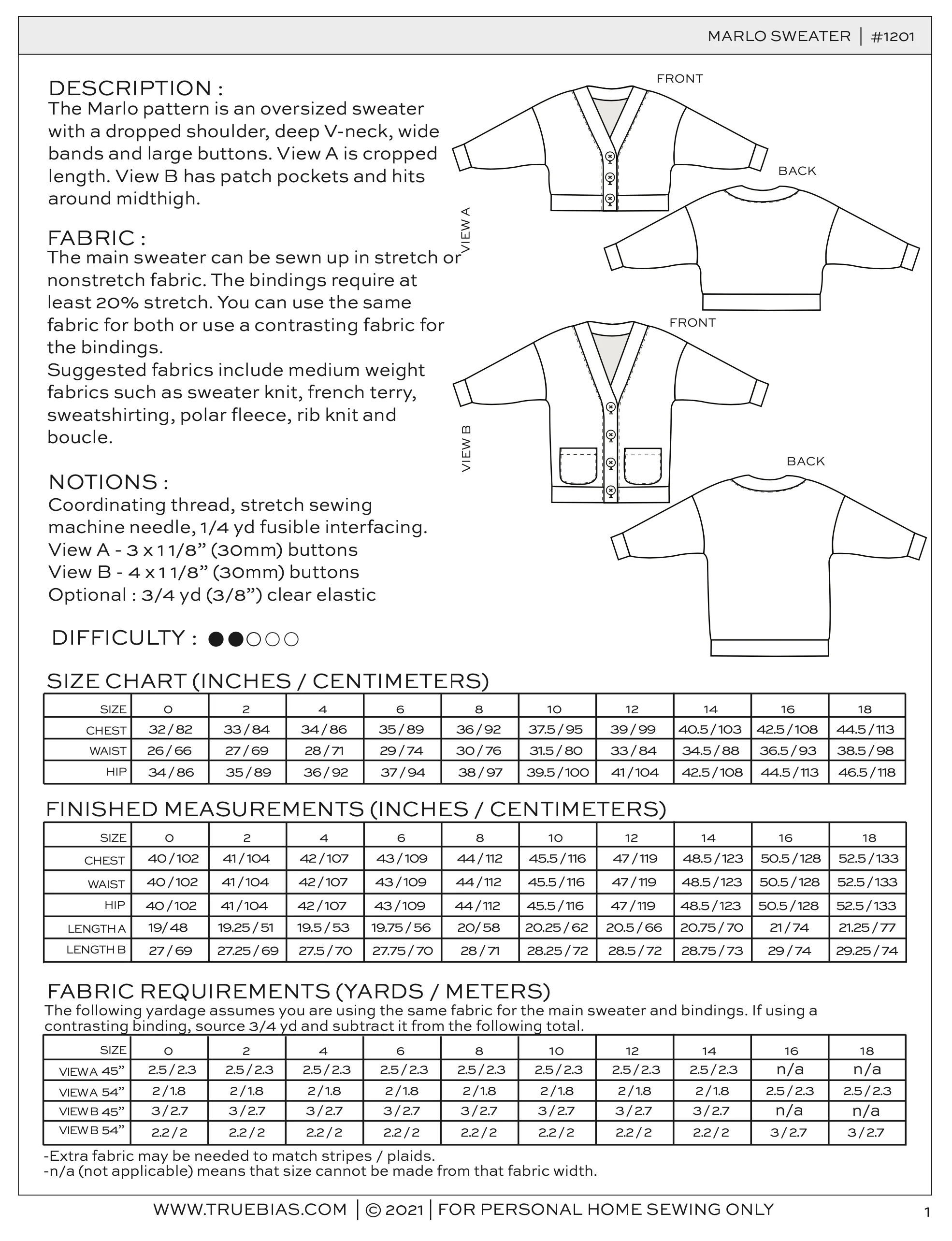 True Bias Marlo Sweater - Image 12