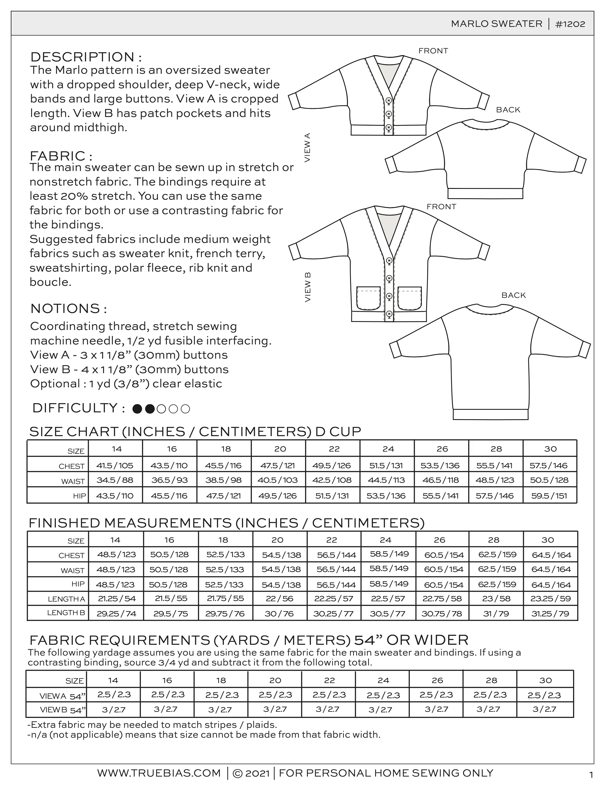 True Bias Marlo Sweater - Image 13