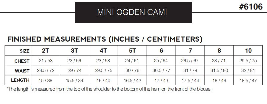 True Bias Mini Ogden Cami - Image 5
