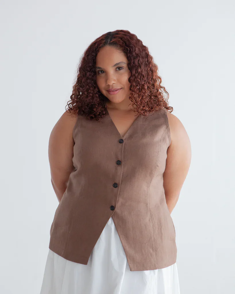 True Bias Quinn Vest and Dress - Image 11