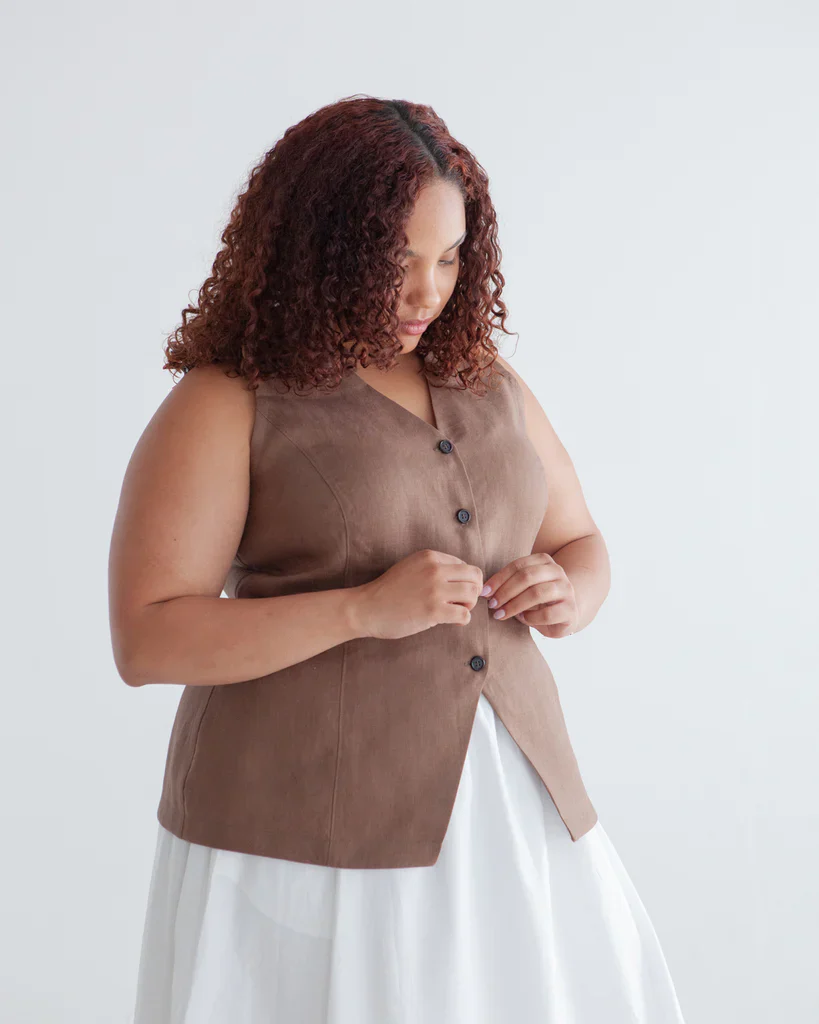 True Bias Quinn Vest and Dress - Image 12
