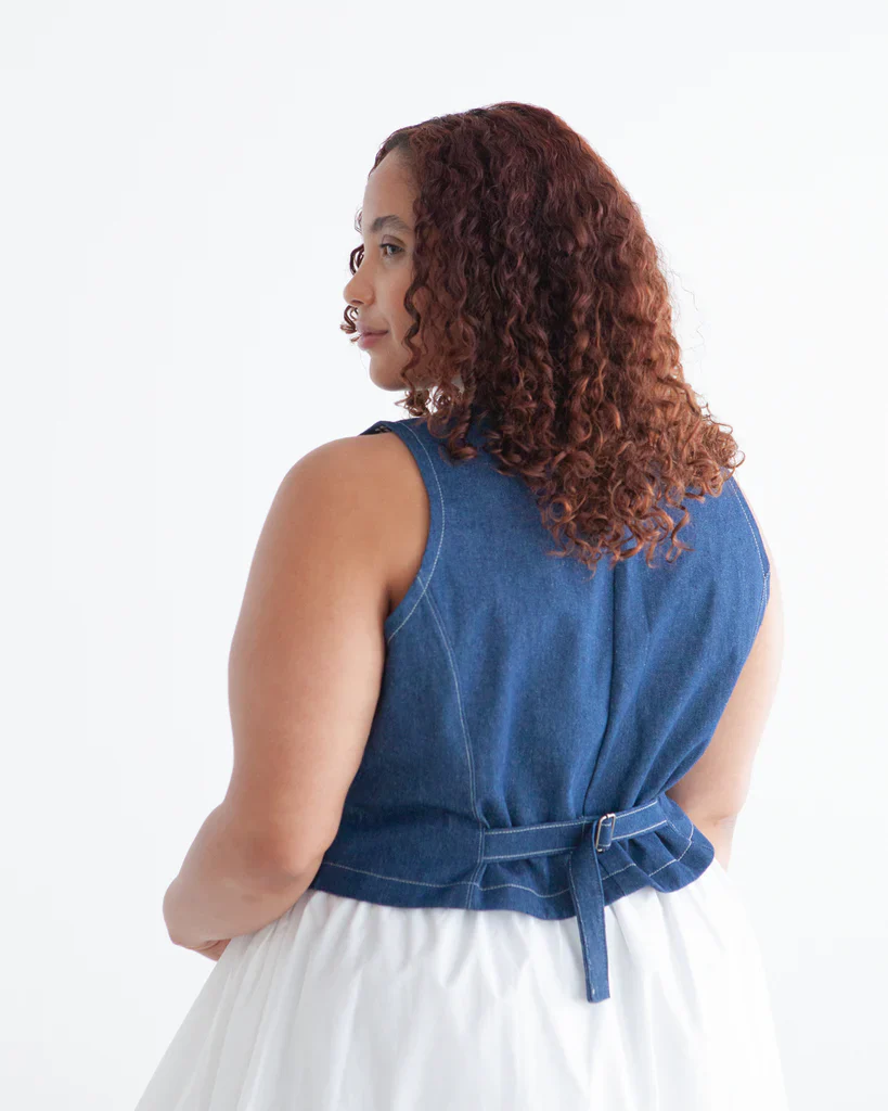 True Bias Quinn Vest and Dress - Image 17