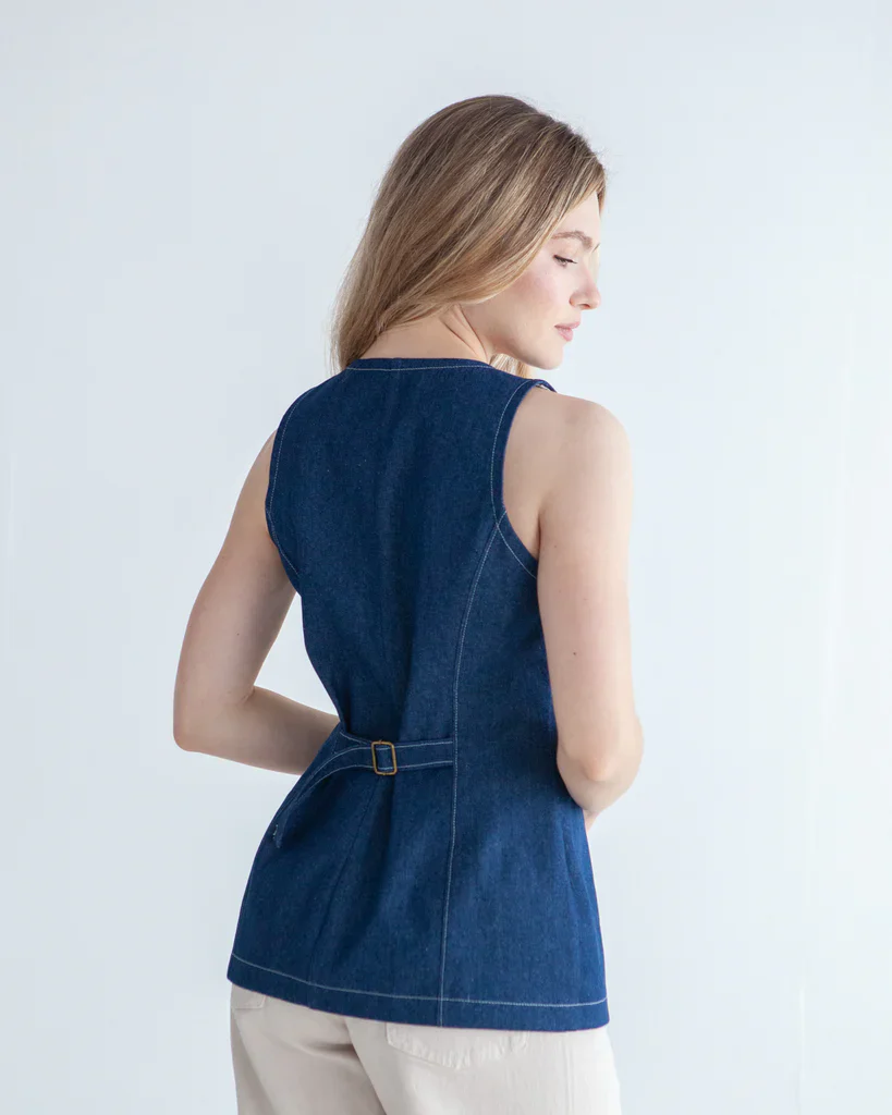 True Bias Quinn Vest and Dress - Image 25