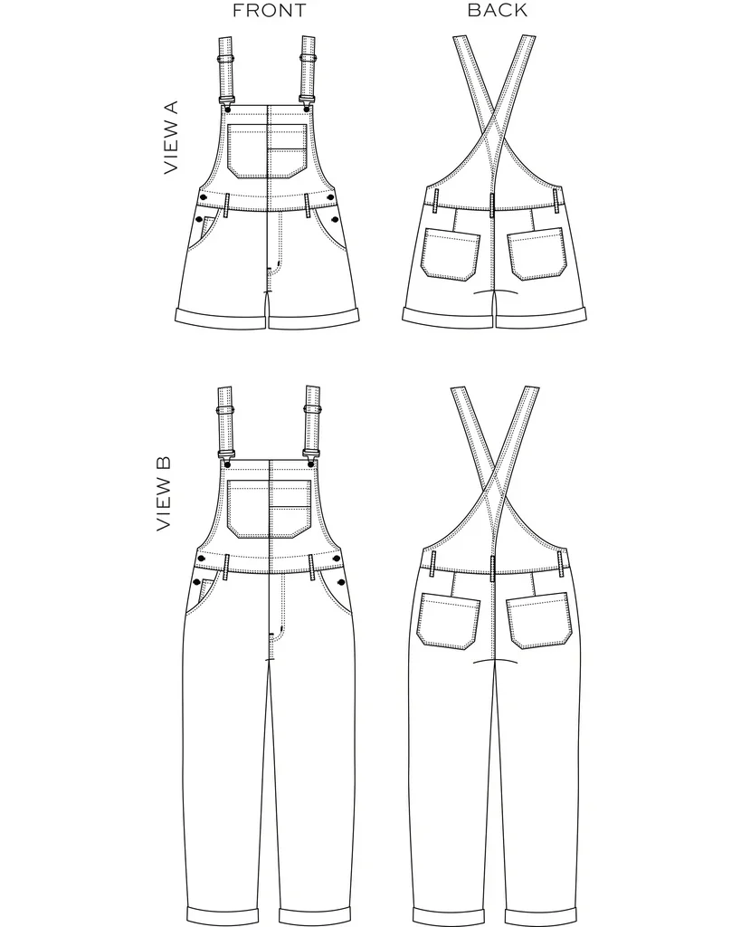 True Bias Riley Overalls - Image 33