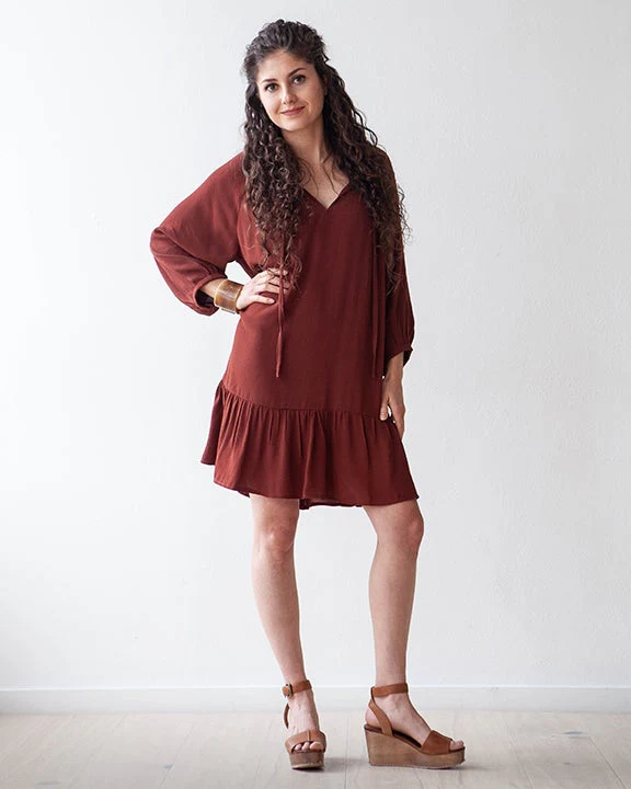 True Bias Roscoe Blouse and Dress (0 - 18) - Printed copy shop (+£7.00)