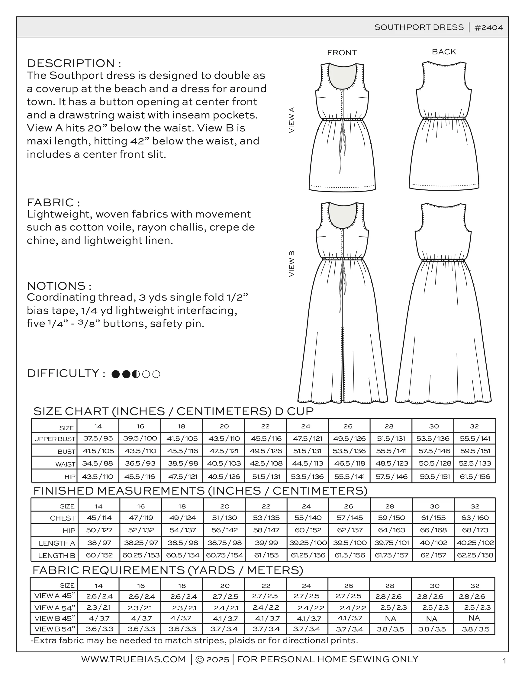 True Bias Southport Dress - Image 17