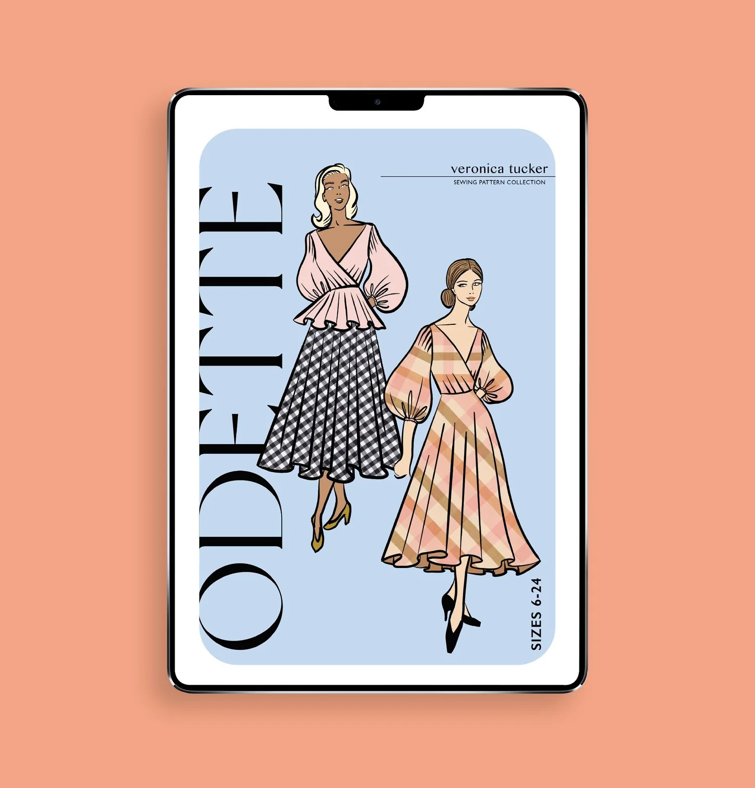 Veronica Tucker Odette Dress, Top and Skirt - Image 12