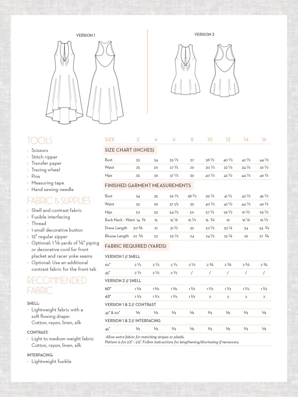 Victory Patterns Simone Dress and Top - Image 15