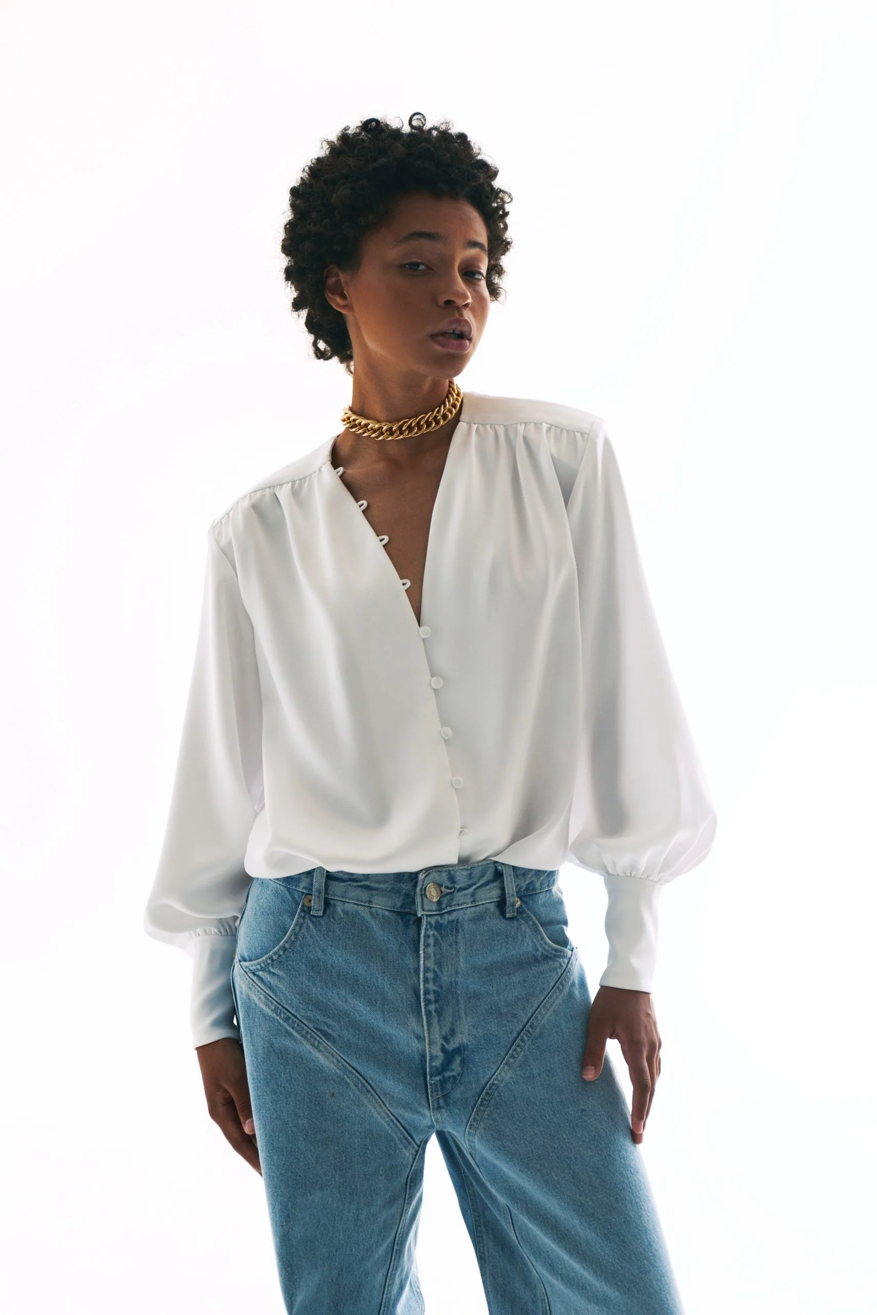 Vikisews Edwige Blouse Height 4 - Printed copy shop (+£7.00)