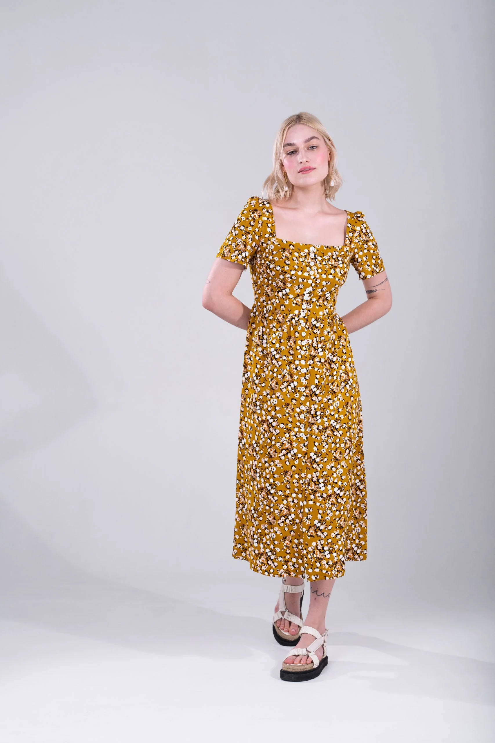 Vikisews Esther Dress Height 2 - Printed copy shop (+£7.00)