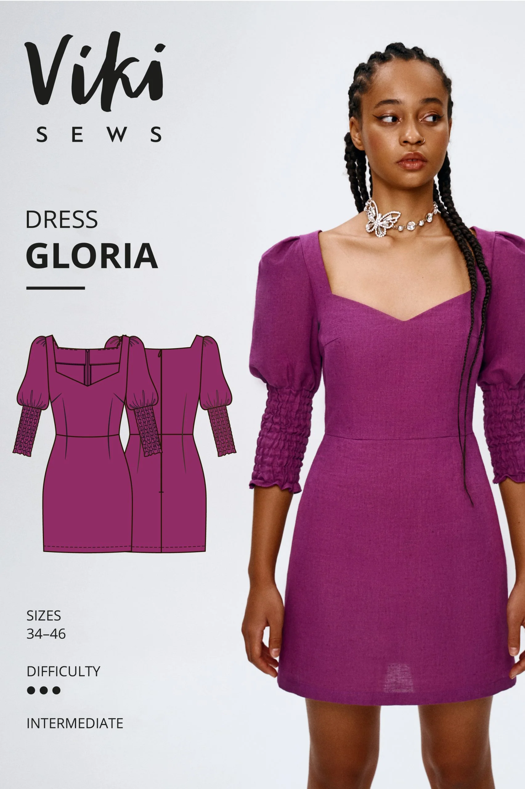 Vikisews Gloria Dress - Image 17