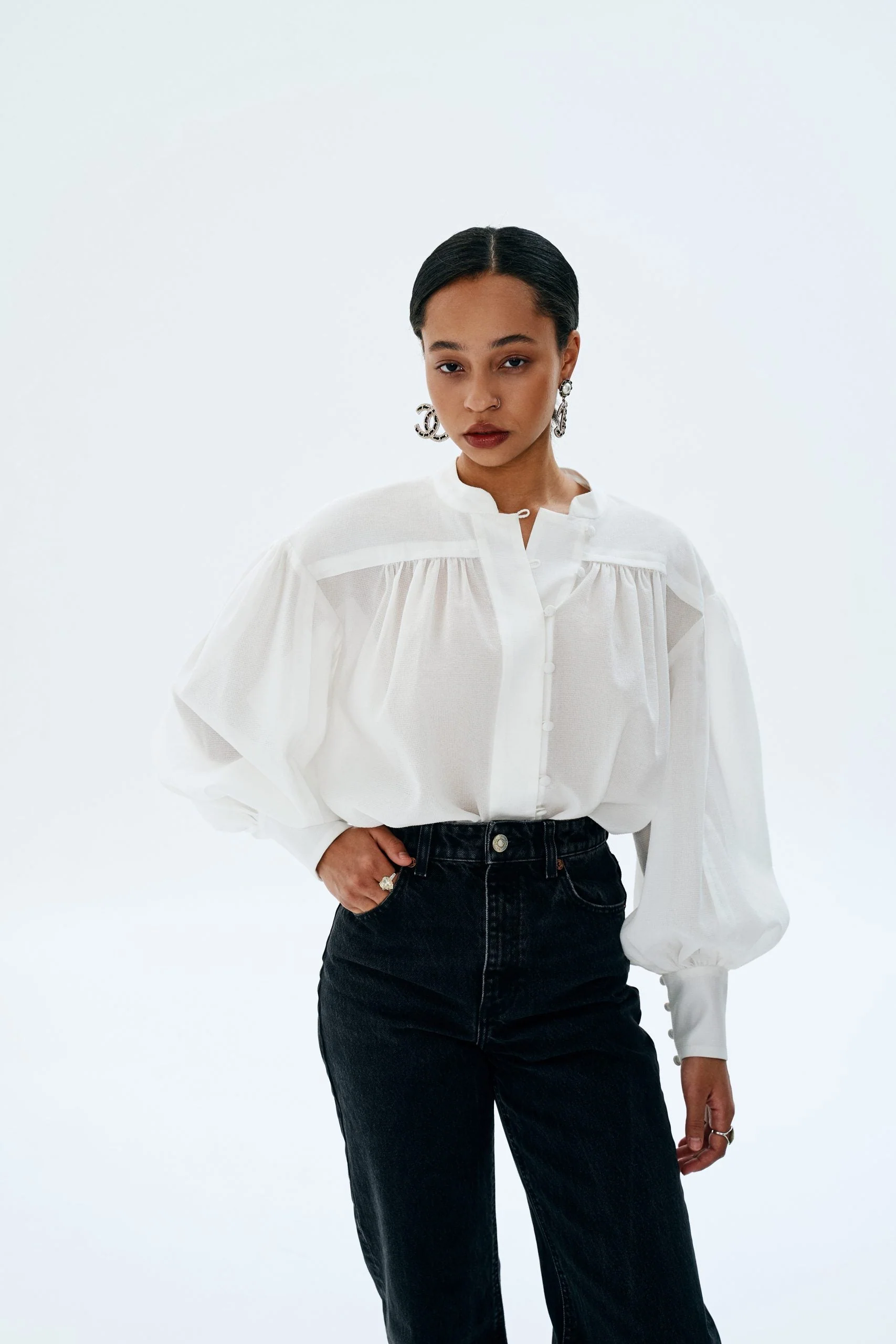 Vikisews Liza Blouse Height 4 - Printed copy shop (+£7.00)