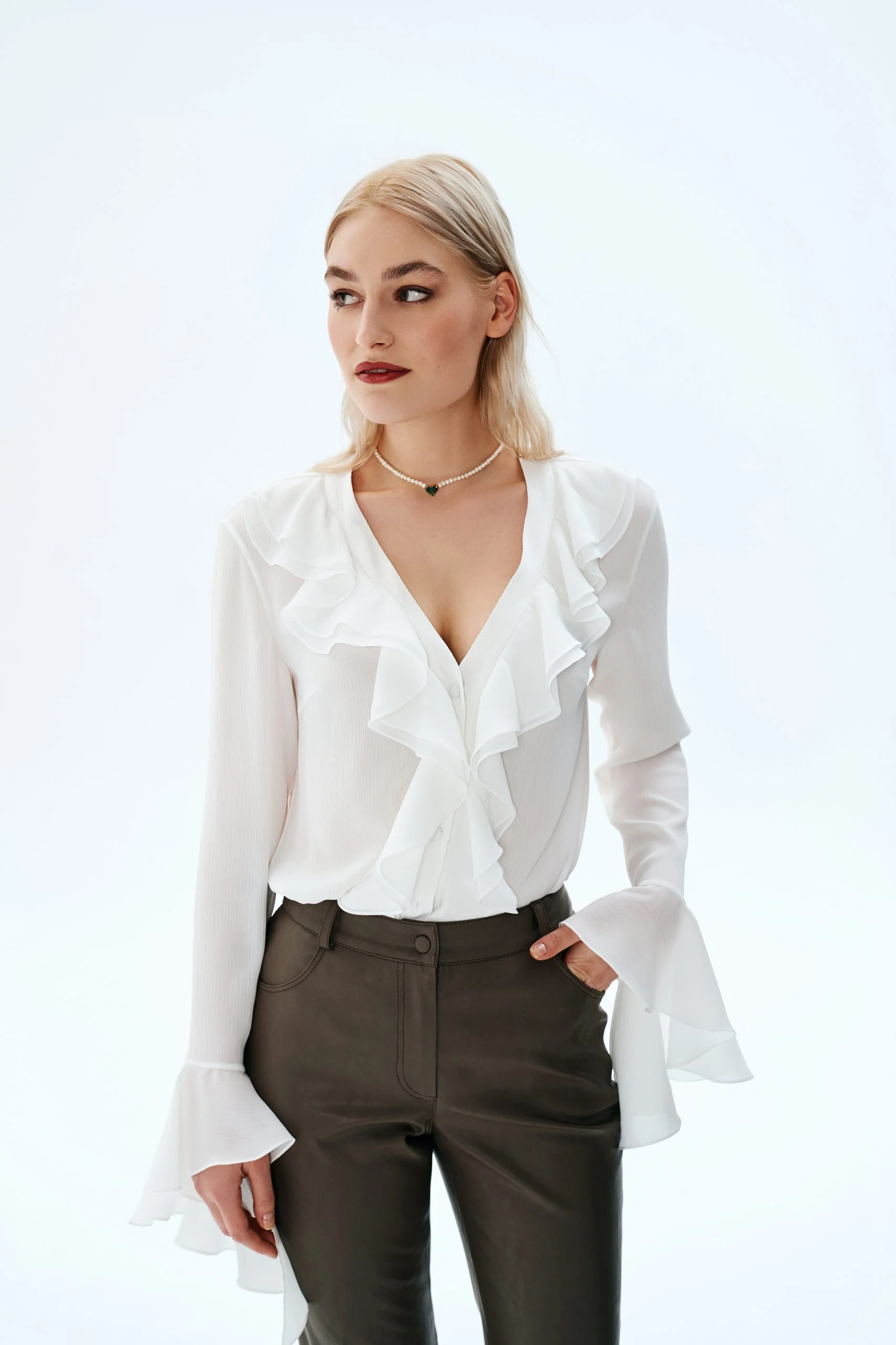 Vikisews Mallory Blouse Height 2 - Printed copy shop (+£7.00)