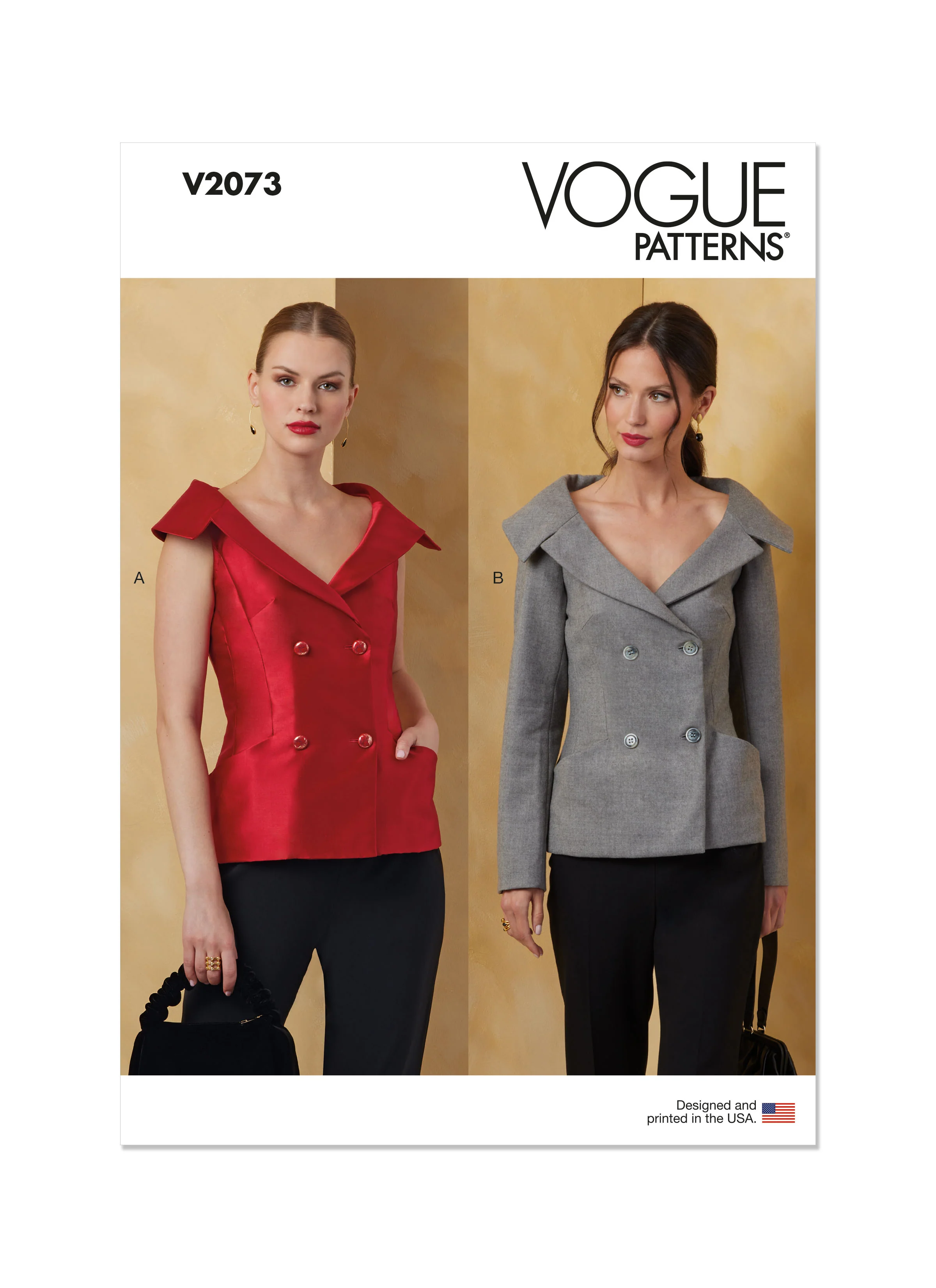 Vogue Jacket V2073 - Image 2