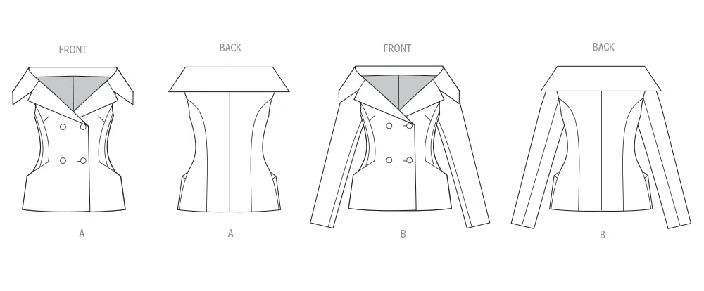 Vogue Jacket V2073 - Image 8