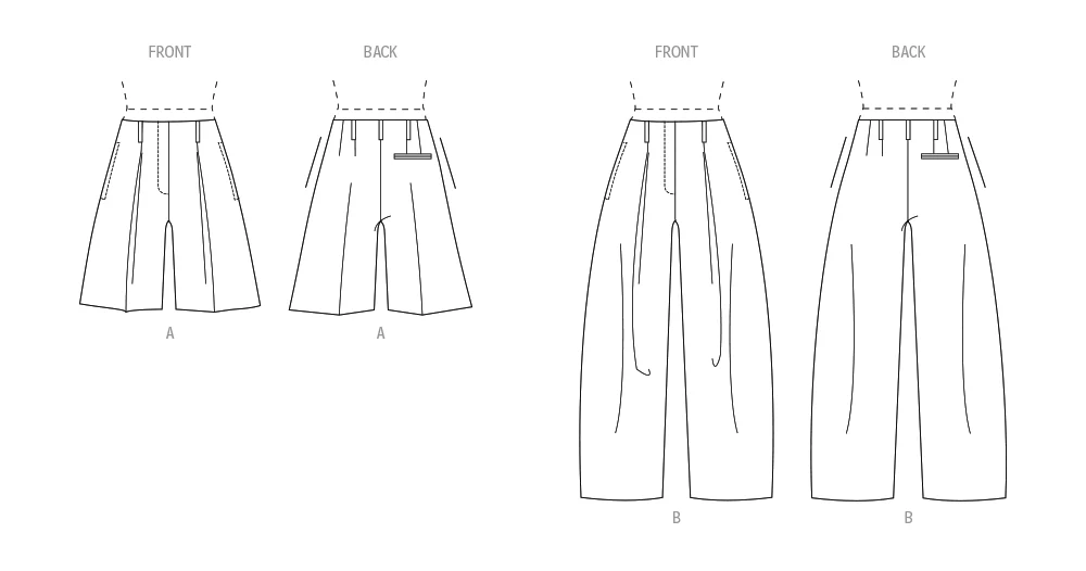 Vogue Shorts & Trousers V2070 - Image 7
