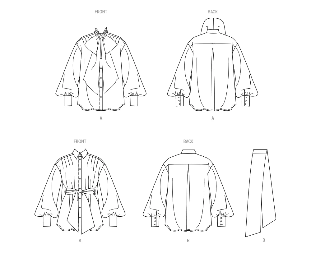 Vogue Tops V2068 - Image 8