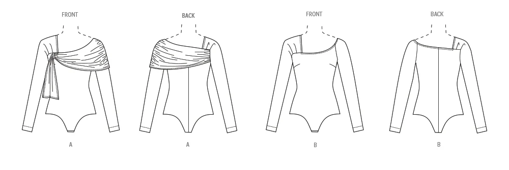 Vogue Bodysuit V2049 - Image 8