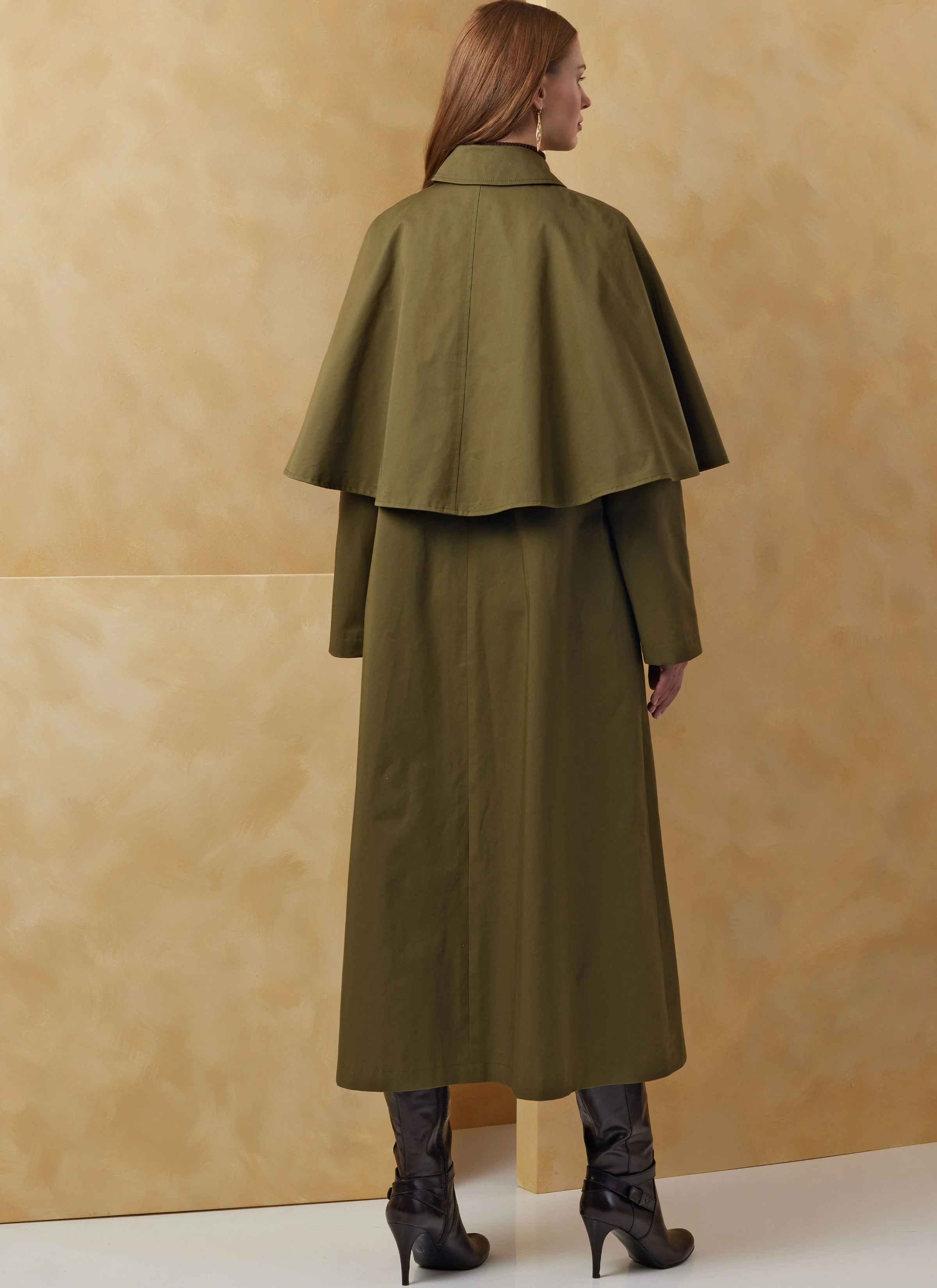 Vogue Cape Coats V2074 - Image 6