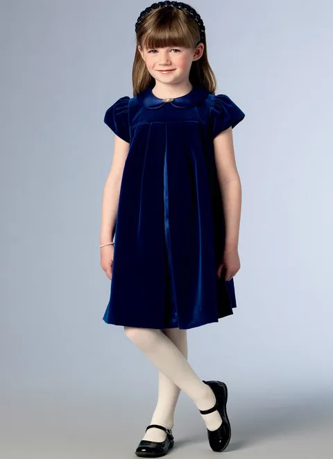 Vogue Children's Dresses V1857 - Image 3