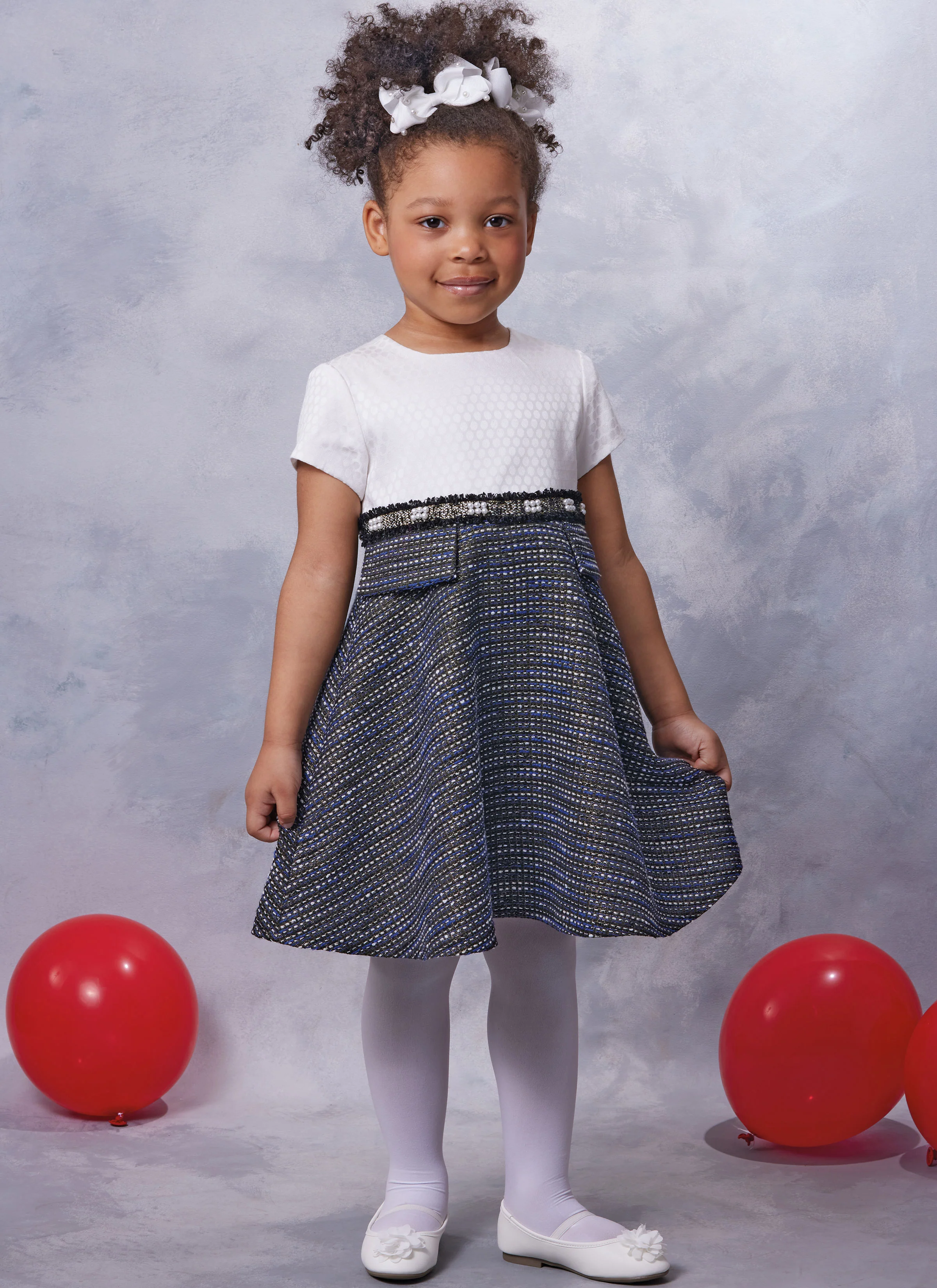 Vogue Children's Dresses V2058 - Image 5