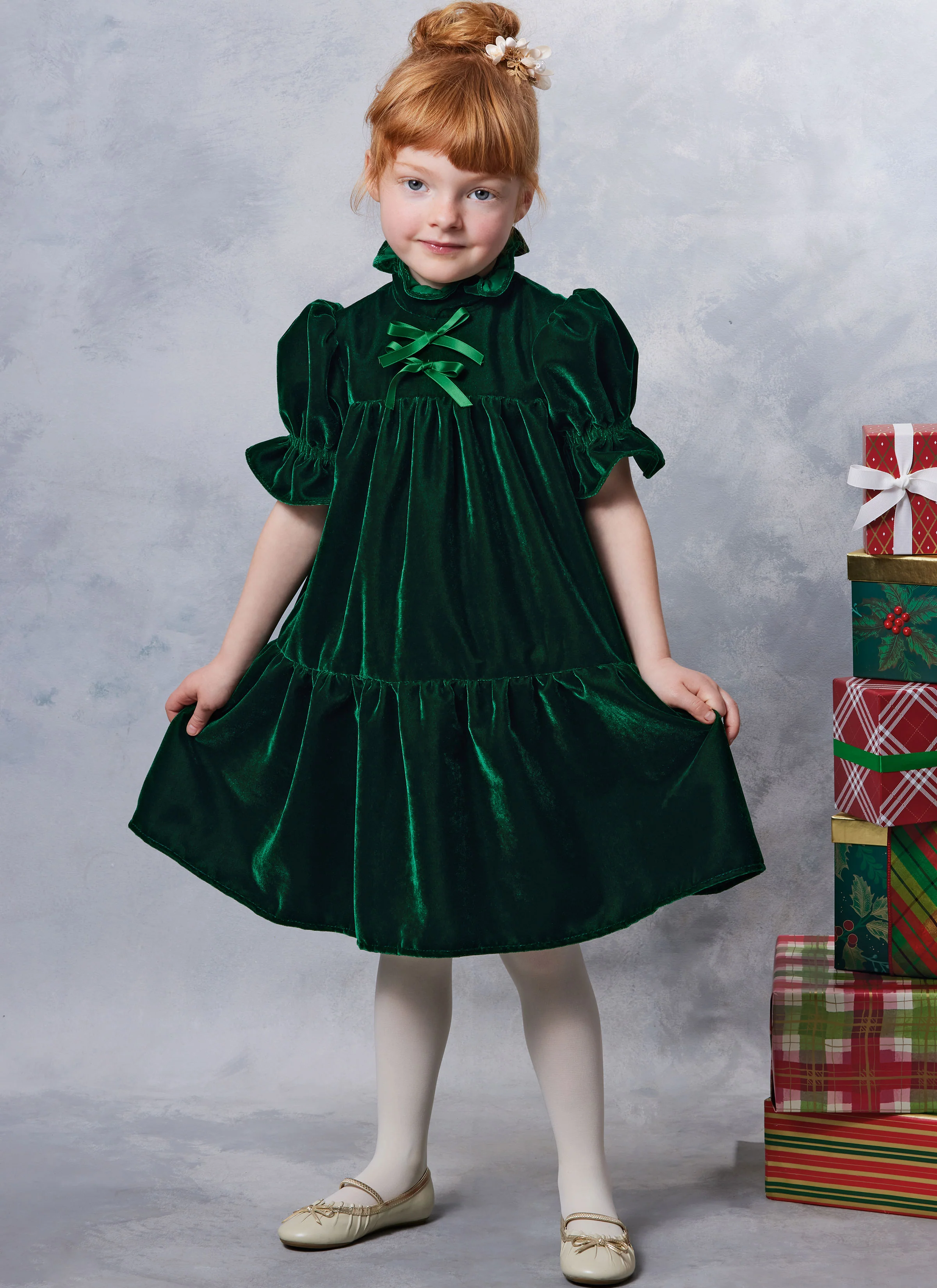 Vogue Children's Dresses V2059 - Image 5