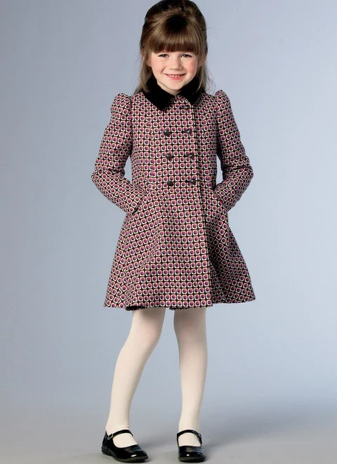 Vogue Children's Jacket and Coat V1856 - Image 4