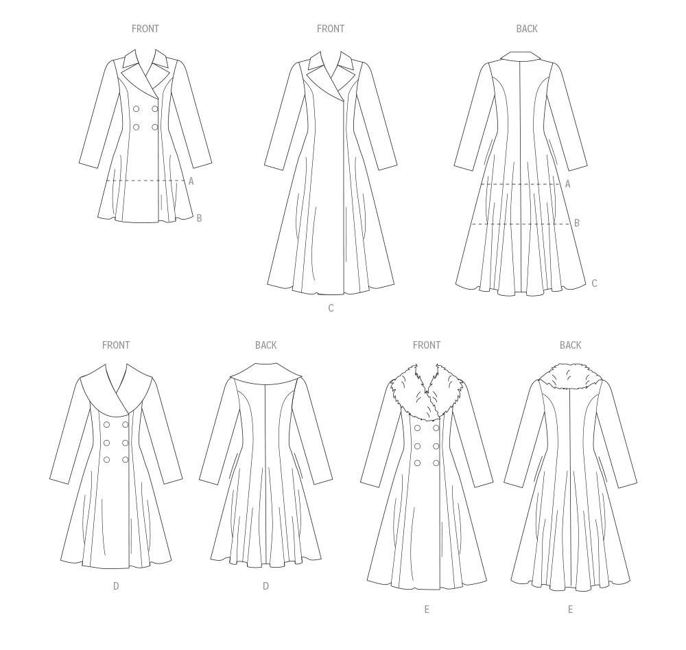 Vogue Coat V1971 - Image 7