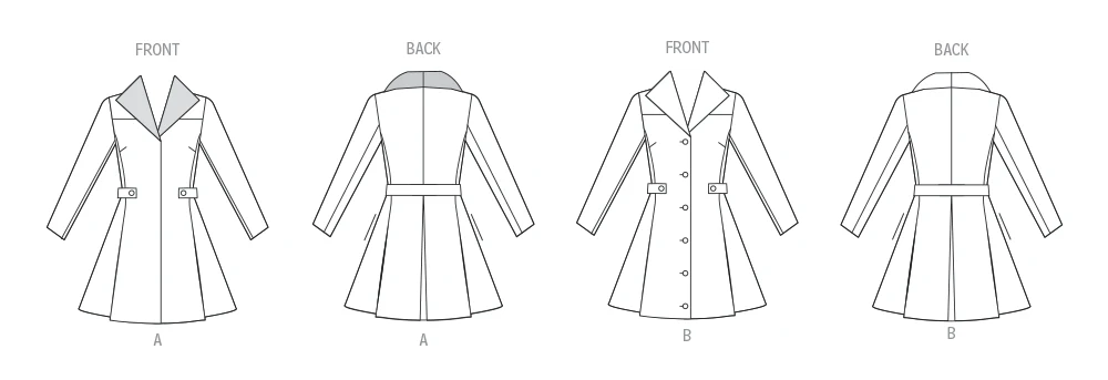 Vogue Coat V2092 - Image 8