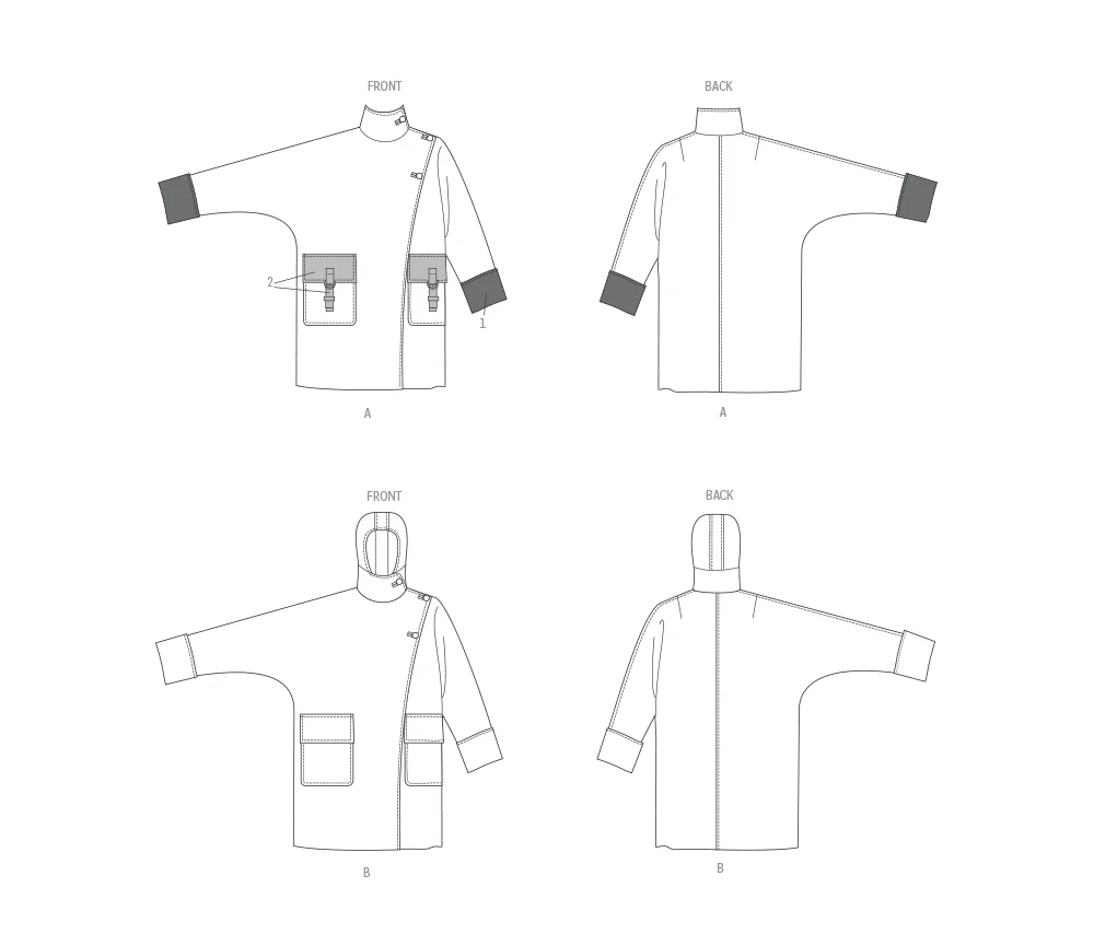 Vogue Coats V2075 - Image 8