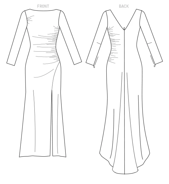 Vogue Dress V1520 - Image 6