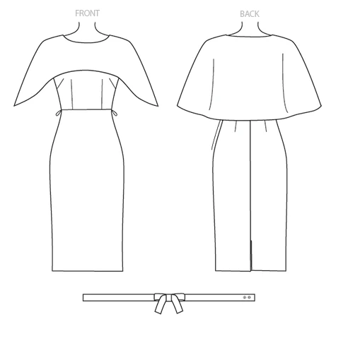 Vogue Dress V1579 - Image 6