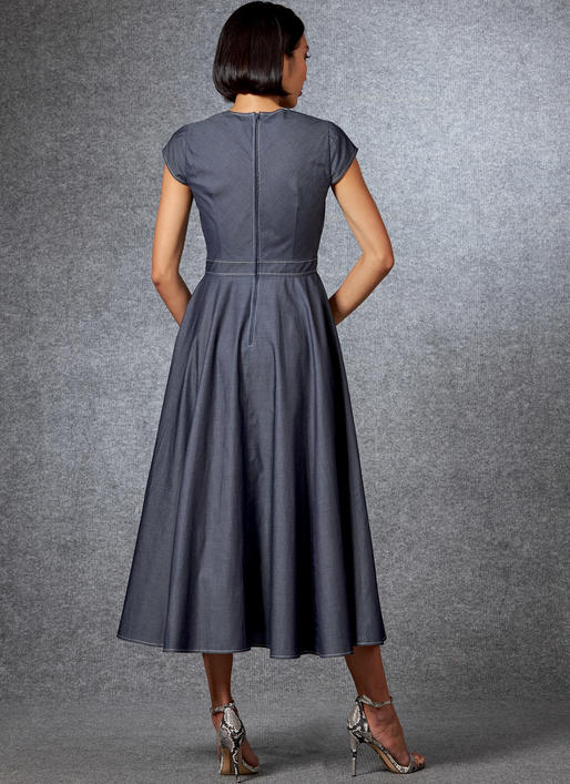Vogue Dress V1672 - Image 2